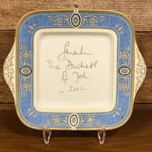 Sarah Duchess of York Signed Commemorative Plate 2001 signed